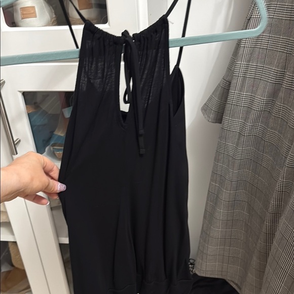 Express Black Pleated Camisole Top - Picture 4 of 4
